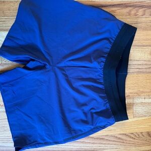RHONE Men's Athletic Shorts - Blue and Black